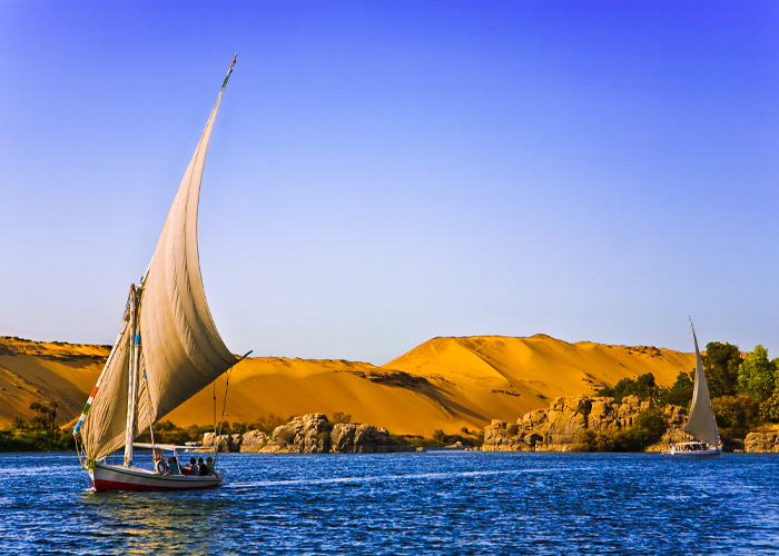 Private Felucca Ride Tour on the Nile at Aswan