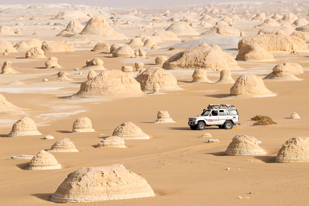 3 Days Tour to White Desert and Bahariya